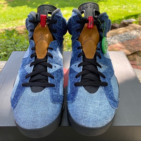 🚫Sold🚫 Jordan 6 Retro Washed Denim - Picture 3 of 7